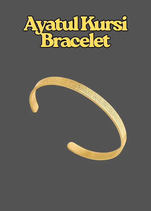 3 in 1 offer - Ayatul Kursi Necklace + Breslate + Ring