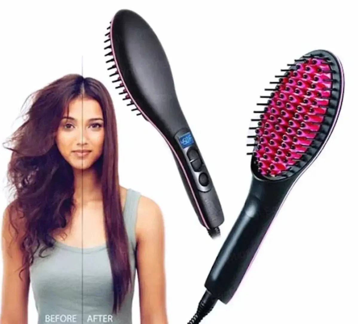 ⨠3-in-1 Hair Styling Pack (Automatic Curling Iron + Brush Straightener + Hot Air Brush 5-in-1)