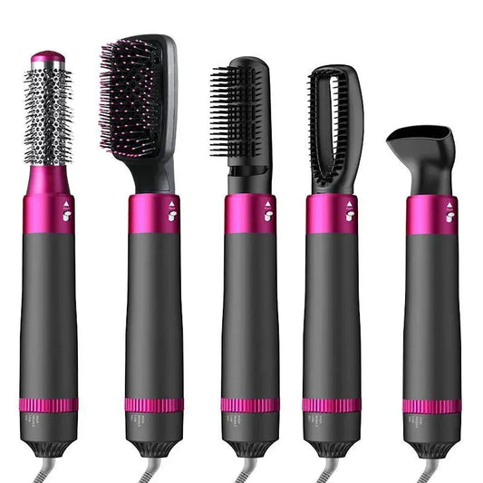 ✨ 3-in-1 Hair Styling Pack (Automatic Curling Iron + Brush Straightener + Hot Air Brush 5-in-1)